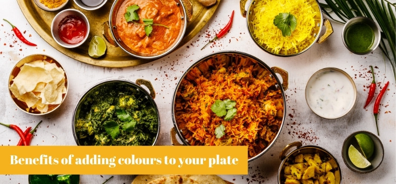 Benefits of adding colors to your plate