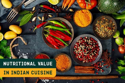 Nutritional value in Indian cuisine